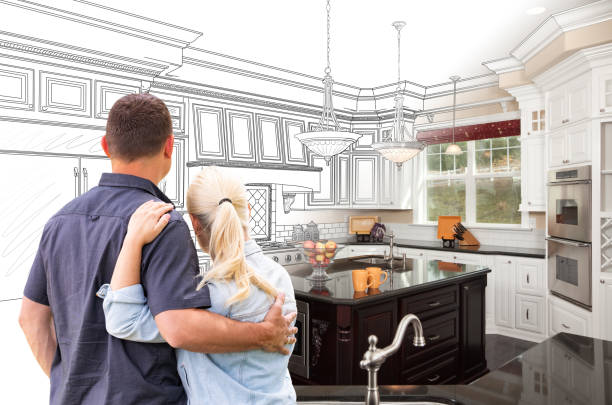 Professional Kitchen Remodeling technician working in Brookeville, MD